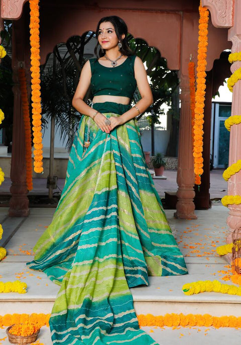 Aashvi Lehenga Set 105-GRN