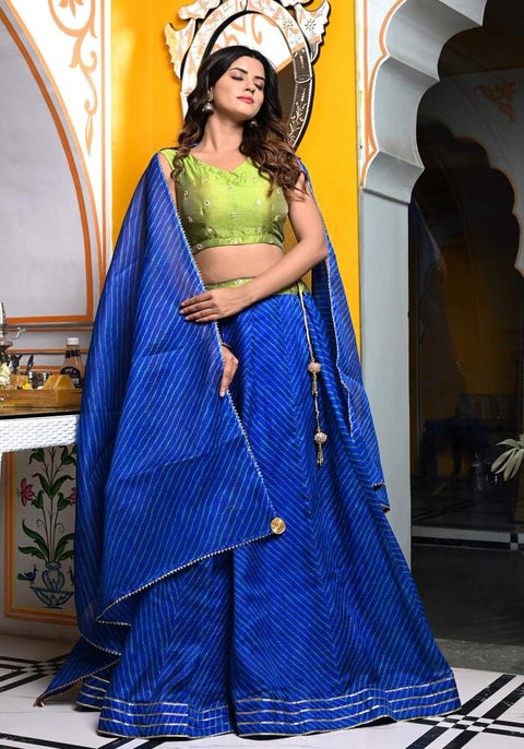 Kiyana Blue Lehenga Set 121-BLU